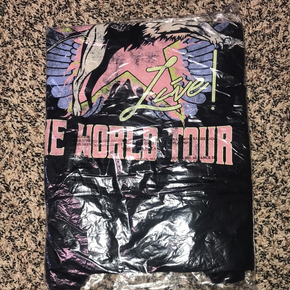 🐠RECYCLED KARMA- ODDPEOPLE- The Wild Ones Live Tour Band Tee Size Large | NWT! - Picture 3 of 4